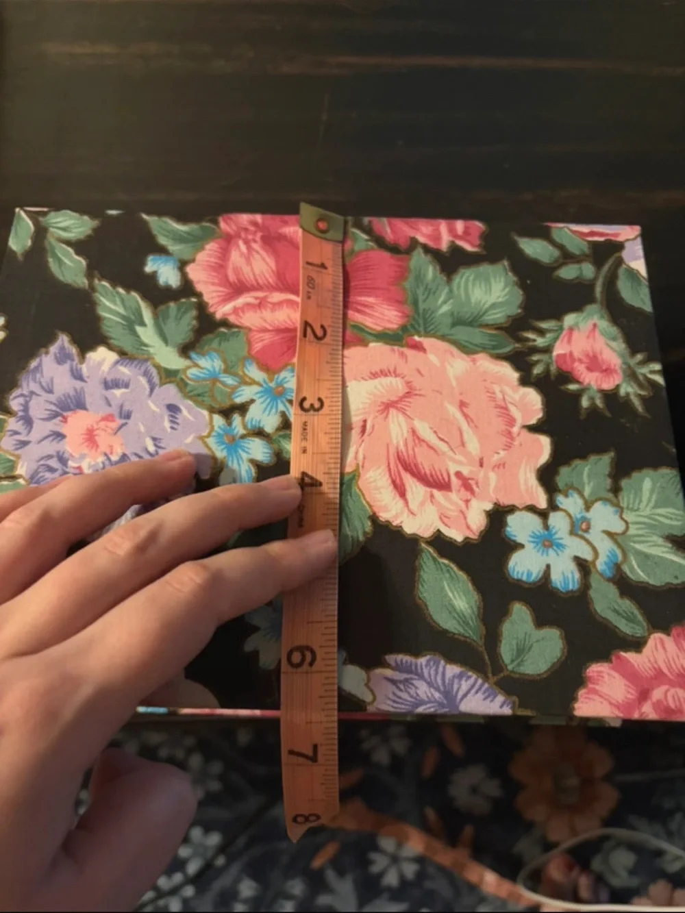 Vintage Floral Jewelry Box